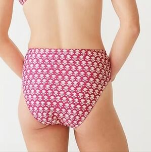 J.Crew's high-waisted Floral Bikini Bottom For Mac Coverage - Size 3X NWT
